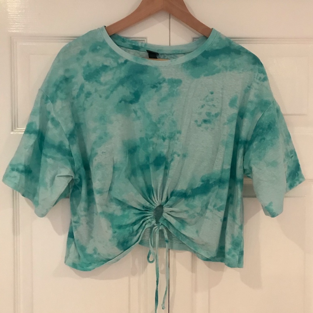 Wild Fable Tie-Dye Crop Top